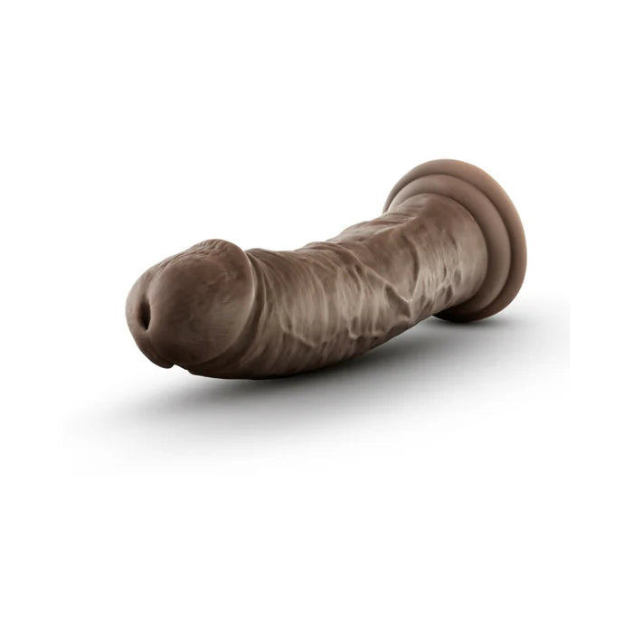 DR. SKIN REALISTIC COCK 8" BROWN