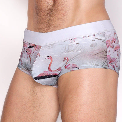SKULL & BONES FLAMINGO SQUARE CUT