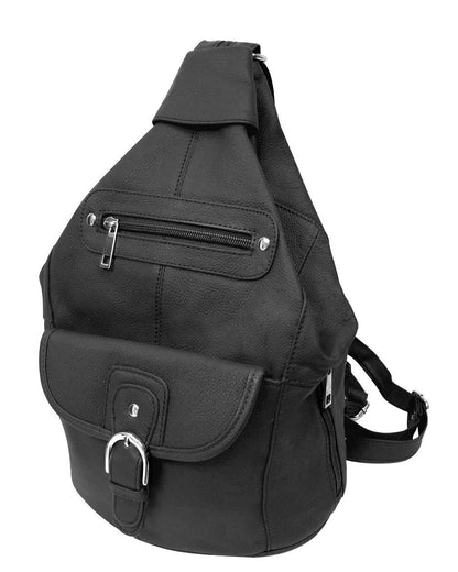 ROMA LEATHERS COWHIDE LEATHER BACK PACK