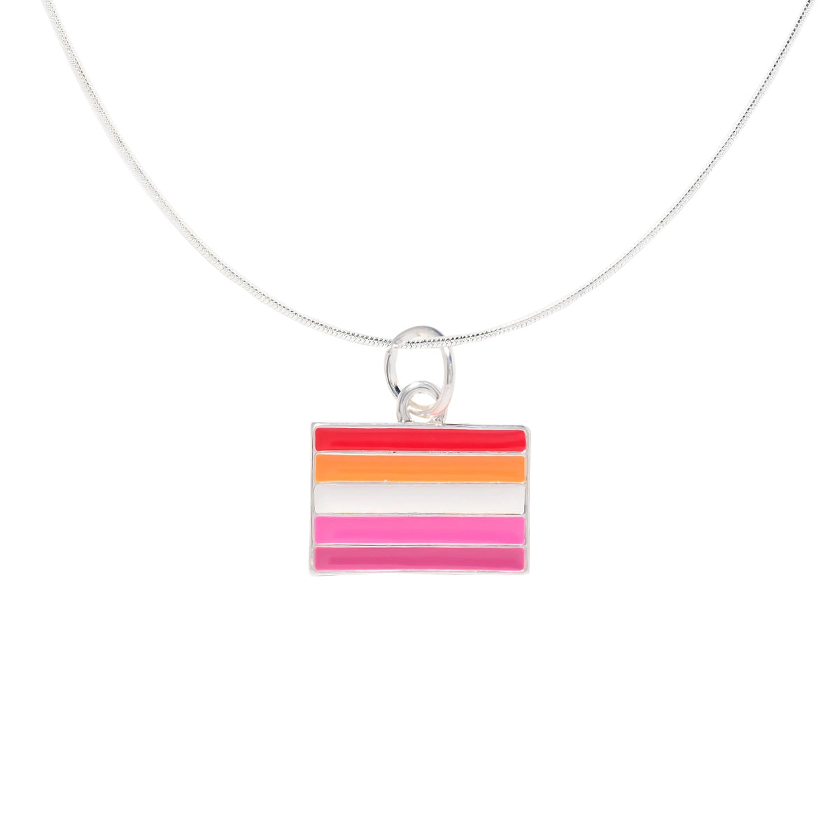 THE AWARENESS COMPANY LESBIAN PRIDE NECKLACE