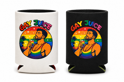 GRAFFITTI GAY JUICE KOOZIE(CAN/ BOTTLE) ASS. COLORS