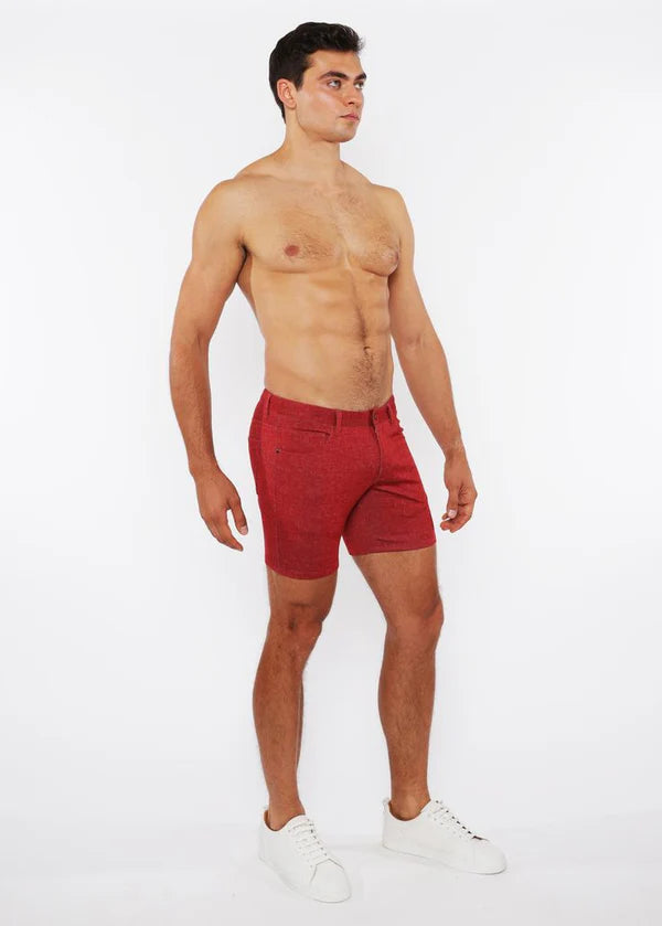 ST33LE 5" SHORTS RED PEPPER