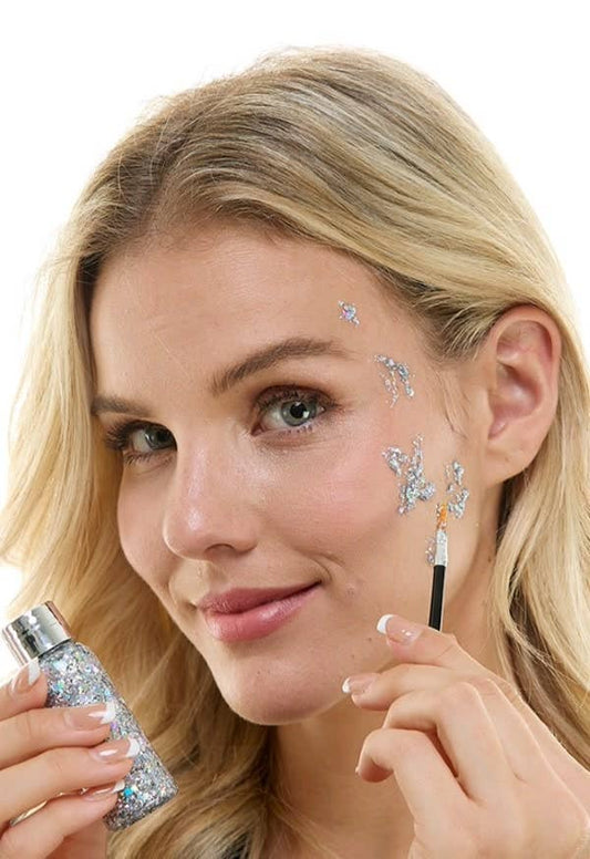 KBW GLOBAL CORP. GLITTER GEL - SILVER