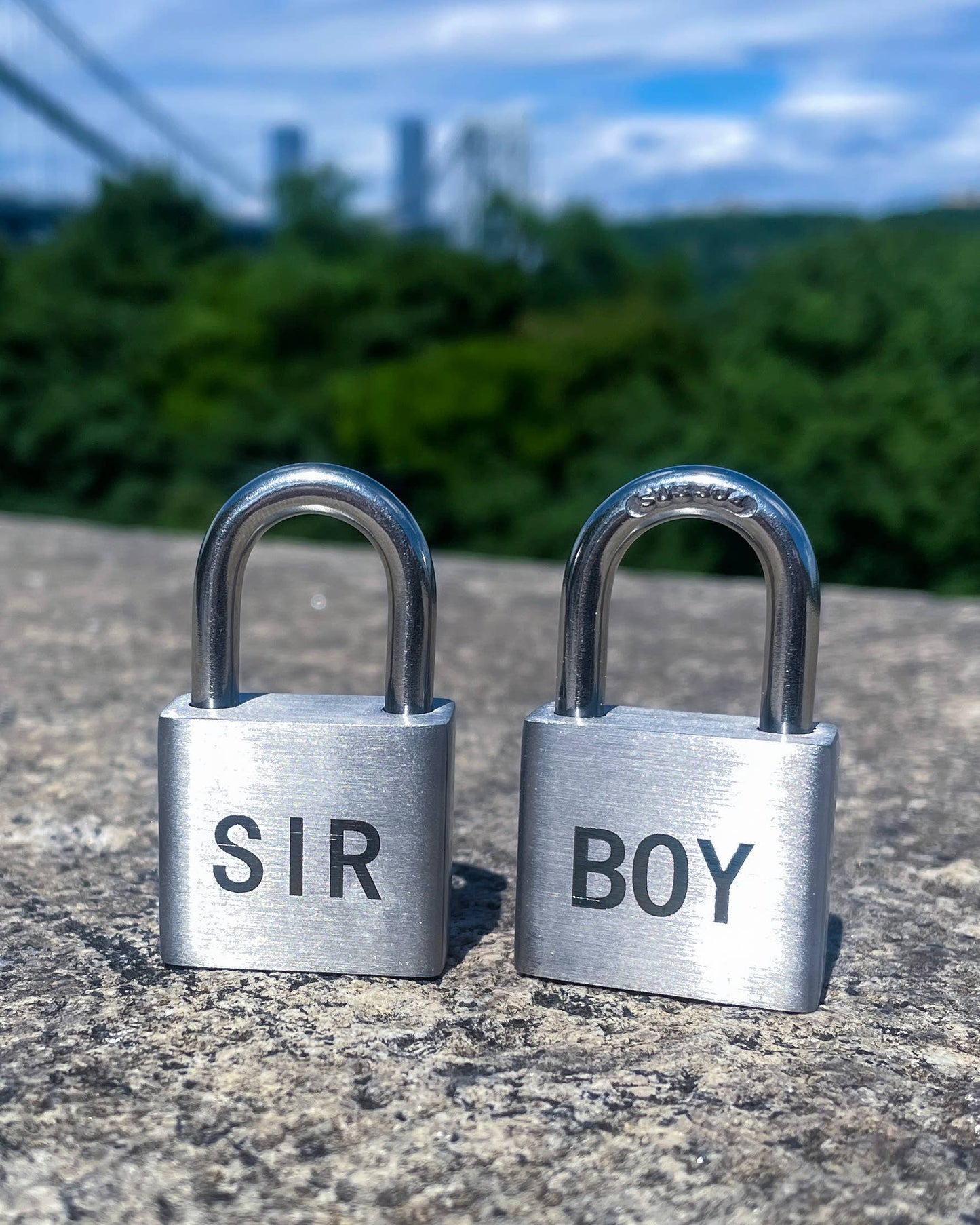 SIR / BOY PADLOCKS (reversible)