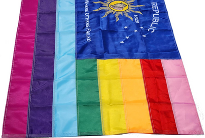CONCH REPUBLIC PRIDE FLAG 3'X5'