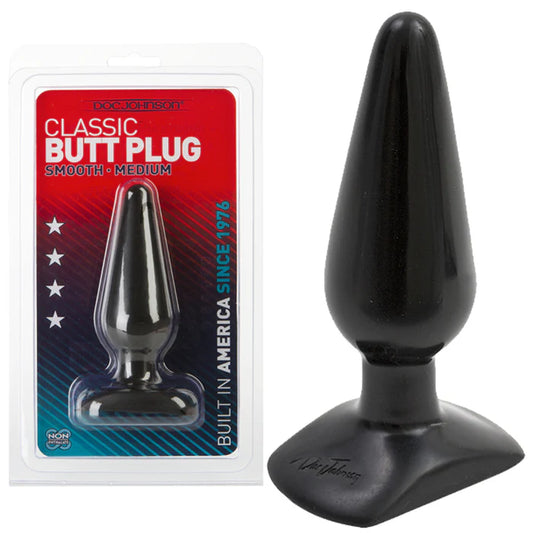 DOC JOHNSON THE CLASSIC BUTT PLUG MEDIUM
