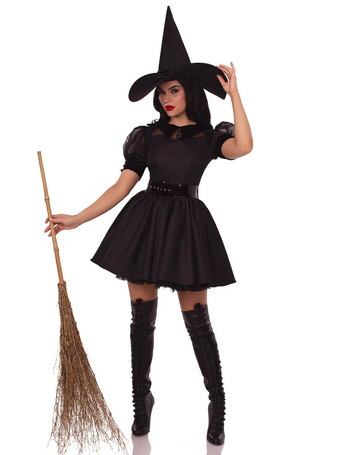LEG AVENUE BEWITCHING WITCH 3 PC COSTUME