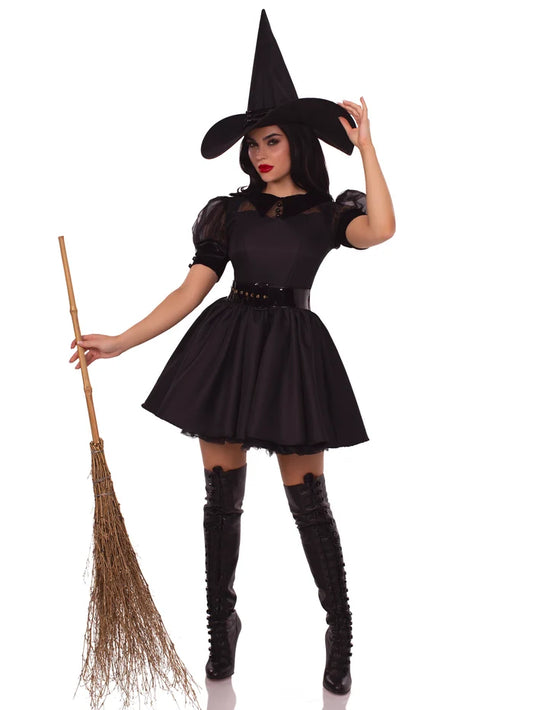 LEG AVENUE BEWITCHING WITCH 3 PC COSTUME
