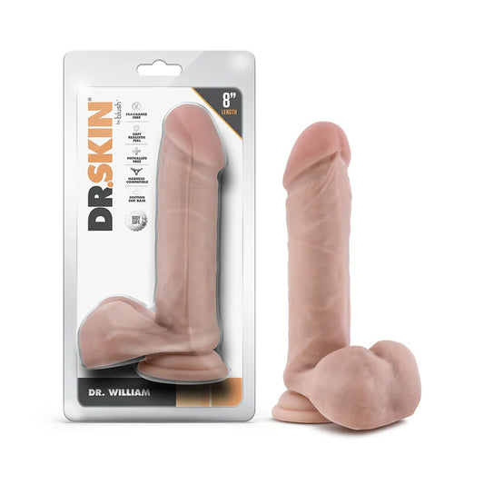 DR. SKIN REALISTIC COCK 8" DR. WILLIAM
