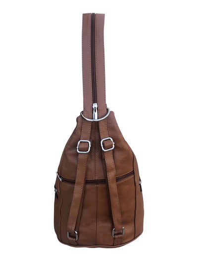 ROMA LEATHERS COWHIDE LEATHER BACK PACK