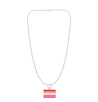 THE AWARENESS COMPANY LESBIAN PRIDE NECKLACE