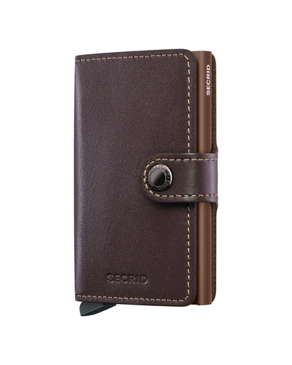 SECRID MINI WALLET - CHOCOLATE