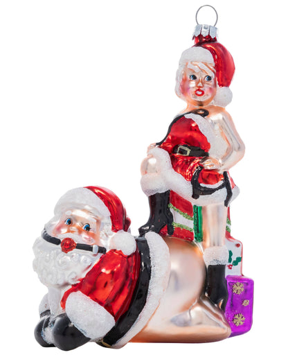 CHEEKY ORNAMENTS SUBMISSIVE SANTA