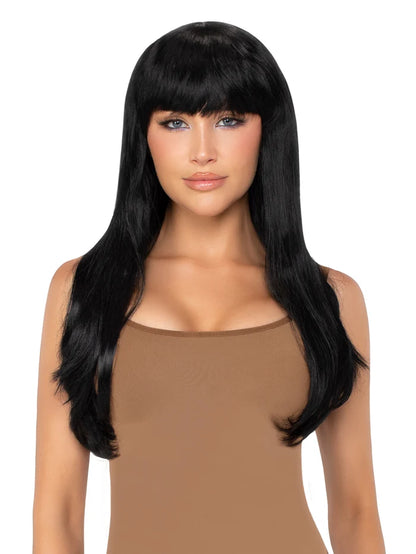 LEG AVENUE 25" BANGIN' LONG WIG - BLACK