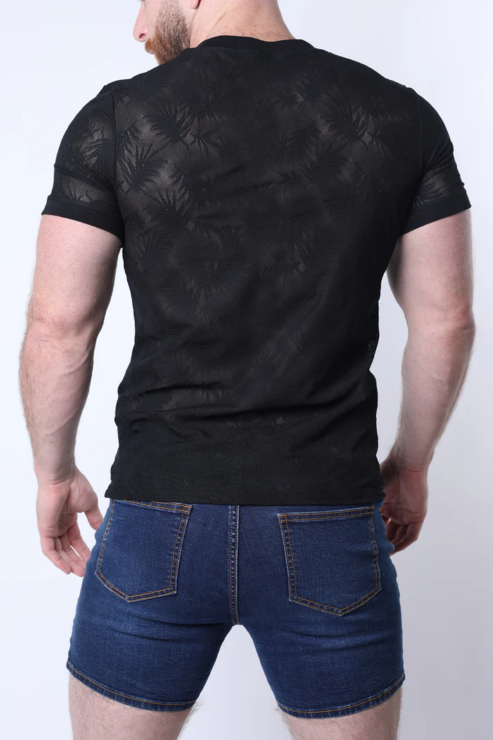 TIMOTEO AMALFI T-SHIRT BLACK