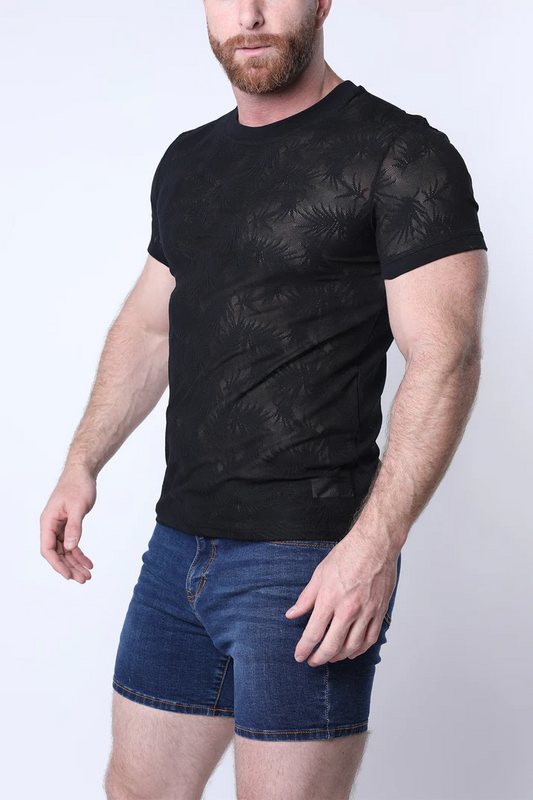 TIMOTEO AMALFI T-SHIRT BLACK