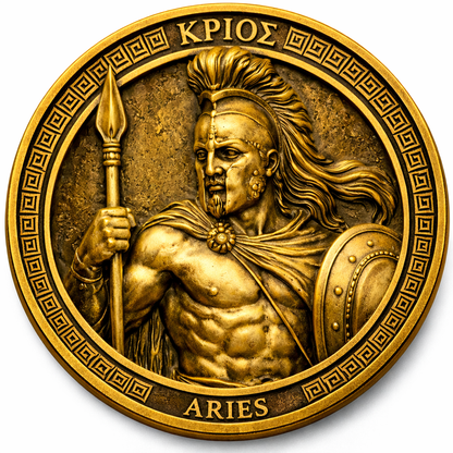 GAY ZODIAC - CHALLENGE COIN - ARIES