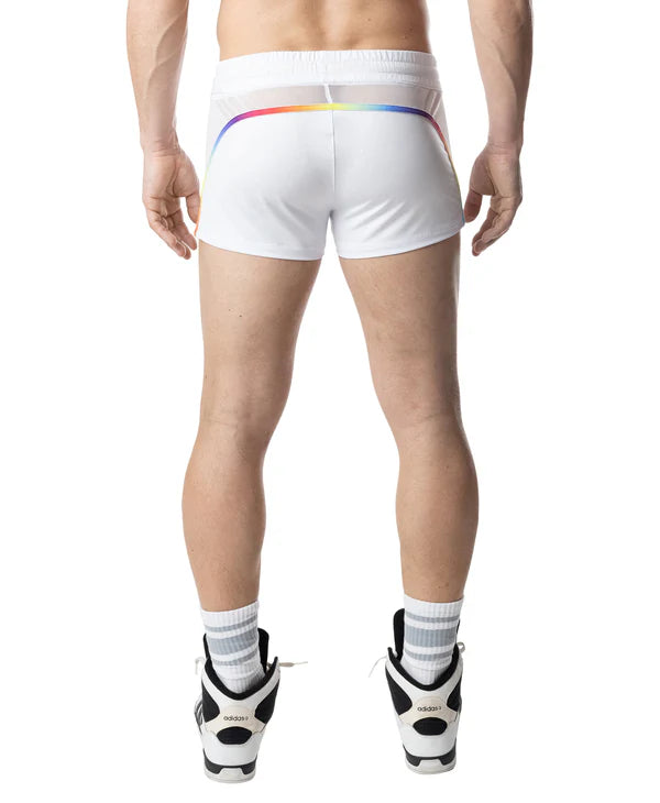 NASTY PIG AURA PRIDE TRUNK SHORT - WHITE