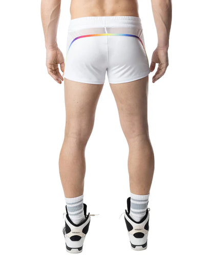 NASTY PIG AURA PRIDE TRUNK SHORT - WHITE