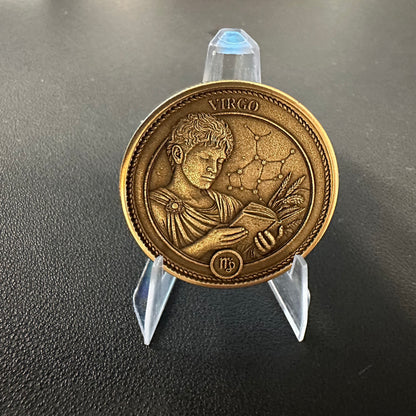 GAY BEAR ZODIAC - CHALLENGE COIN - VIRGO