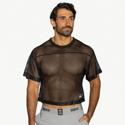 BIKE SHORT SLEEVE PRACTICE JERSEY - BLACK
