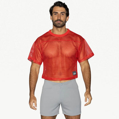 BIKE SHORT SLEEVE PRACTICE JERSEY - RED