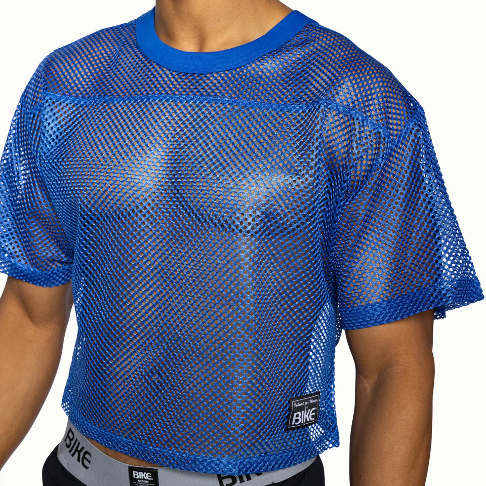 BIKE SHORT SLEEVE PRACTICE JERSEY - ROYAL