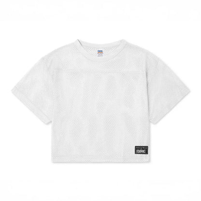 BIKE SHORT SLEEVE PRACTICE JERSEY - WHITE