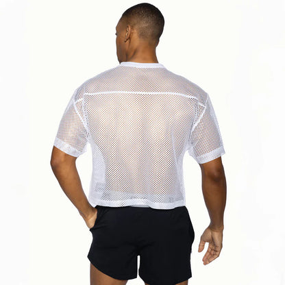 BIKE SHORT SLEEVE PRACTICE JERSEY - WHITE