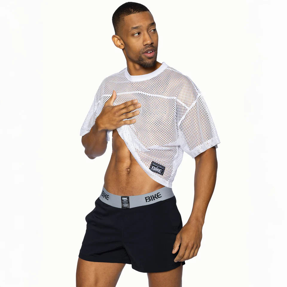 BIKE SHORT SLEEVE PRACTICE JERSEY - WHITE