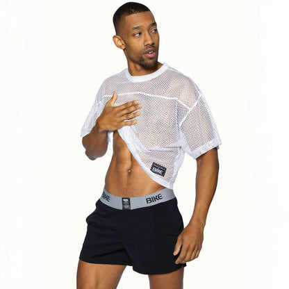 BIKE SHORT SLEEVE PRACTICE JERSEY - WHITE