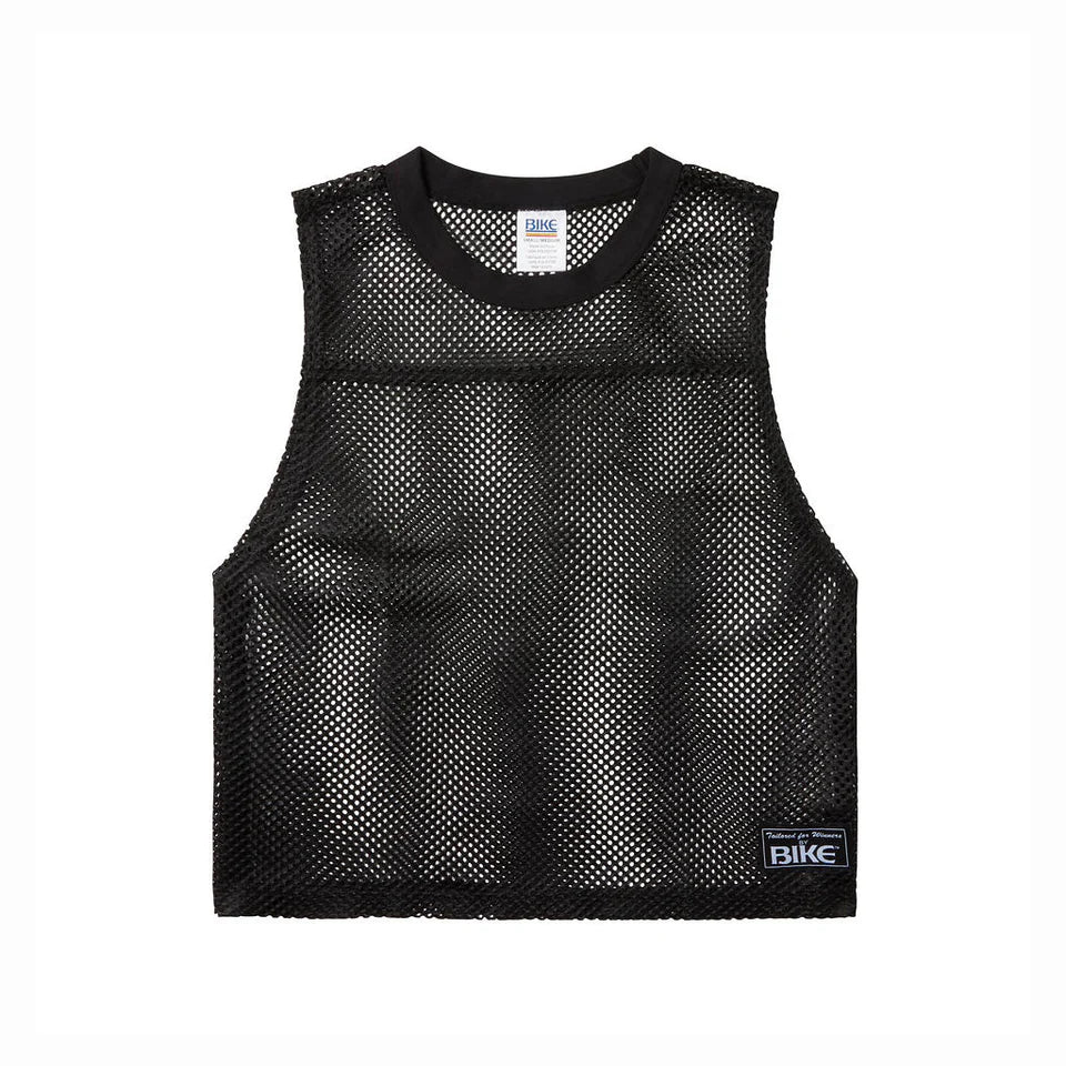 BIKE MESH SLEEVELESS PRACTICE JERSEY - BLACK