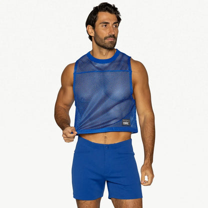 BIKE MESH SLEEVELESS PRACTICE JERSEY - ROYAL