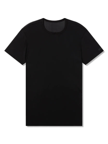 BIKE MESH TEE - BLACK