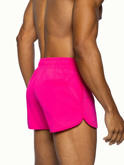 BIKE TRACK SHORT - HOT PINK