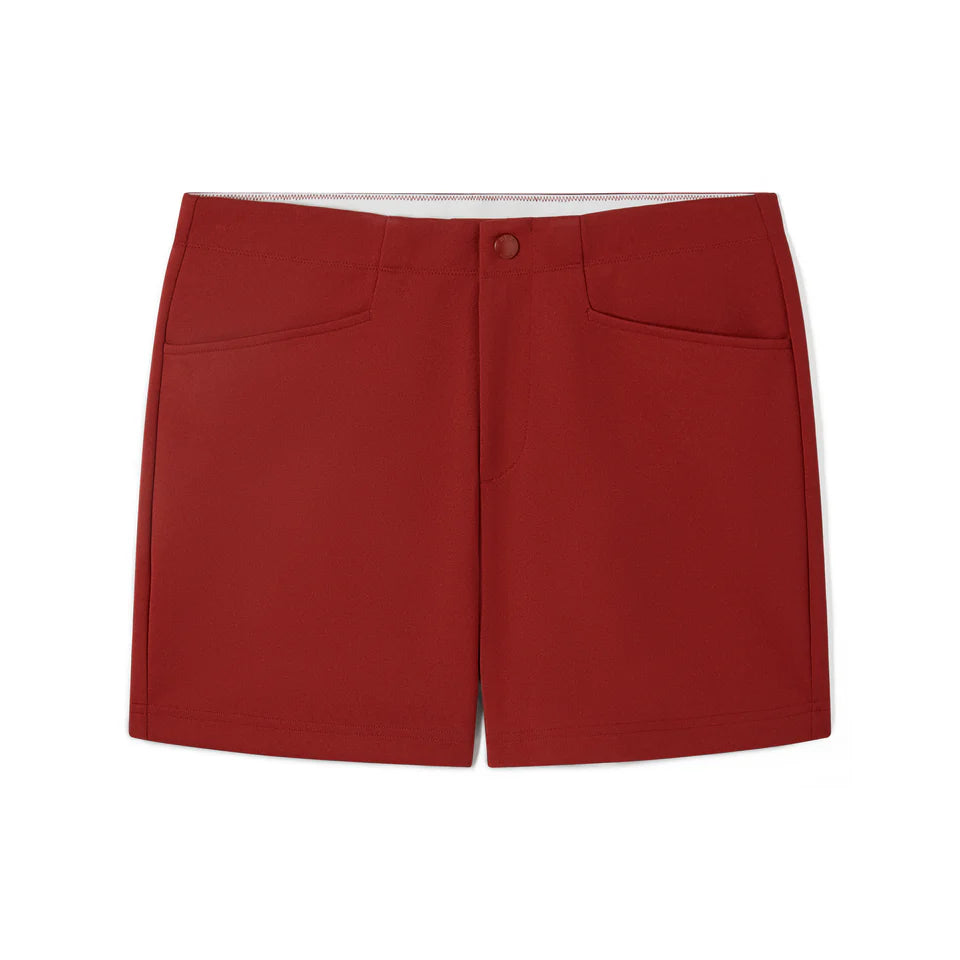 BIKE COACHES SHORTS - RED