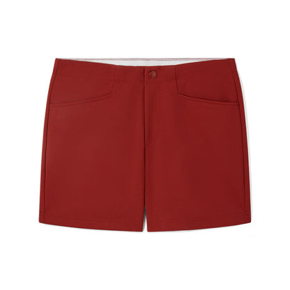 BIKE COACHES SHORTS - RED