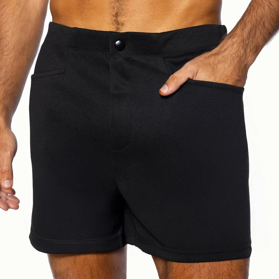 BIKE COACHES SHORTS - BLACK