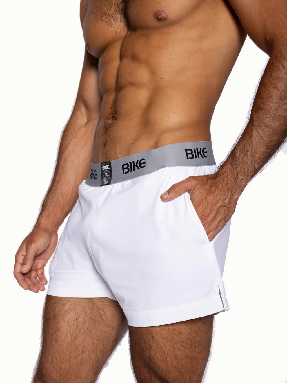 BIKE JOCK SHORT - WHITE