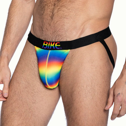 BIKE PRIDE JOCKSTRAP RAINBOW