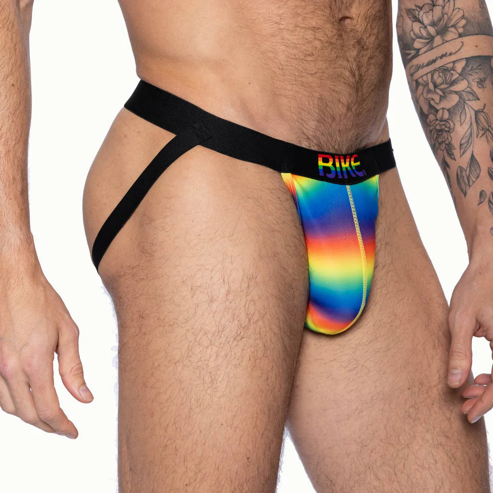 BIKE PRIDE JOCKSTRAP RAINBOW