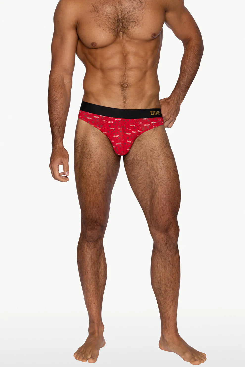 BIKE NAUGHTY THONG - RED