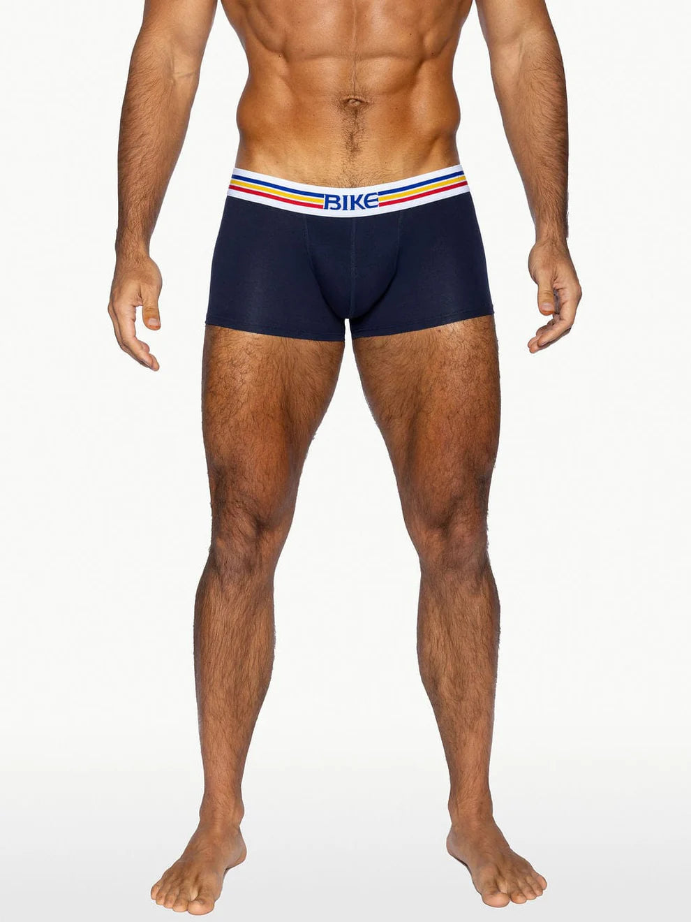 BIKE STRETCH COTTON TRUNK - NAVY
