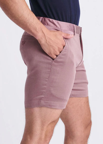 POSTMARC 6" TEXTURED STRETCH KNIT CHINO - PUNCH
