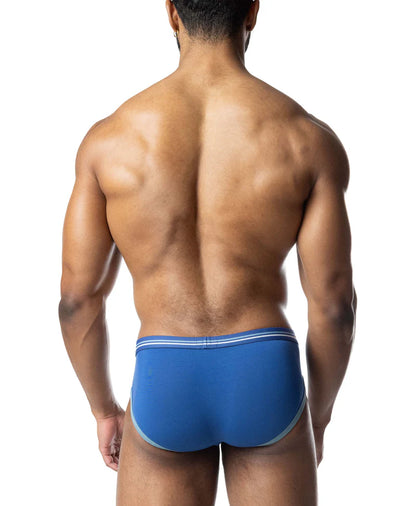 NASTY PIG RIVAL CLASSIC BRIEF - QUARTZ BLUE/ WHITE/ LIGHT TEAL