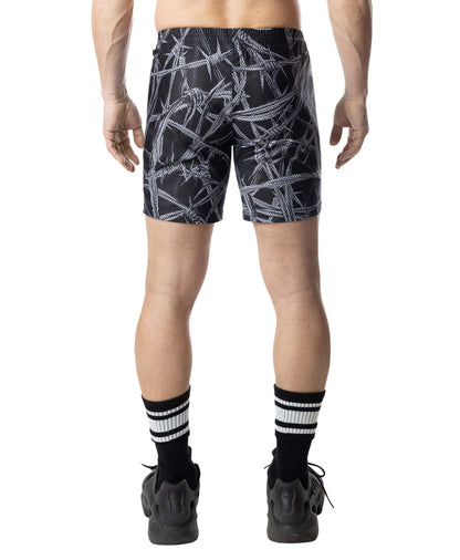 NASTY PIG BARBED WIRE RUGBY SHORTS