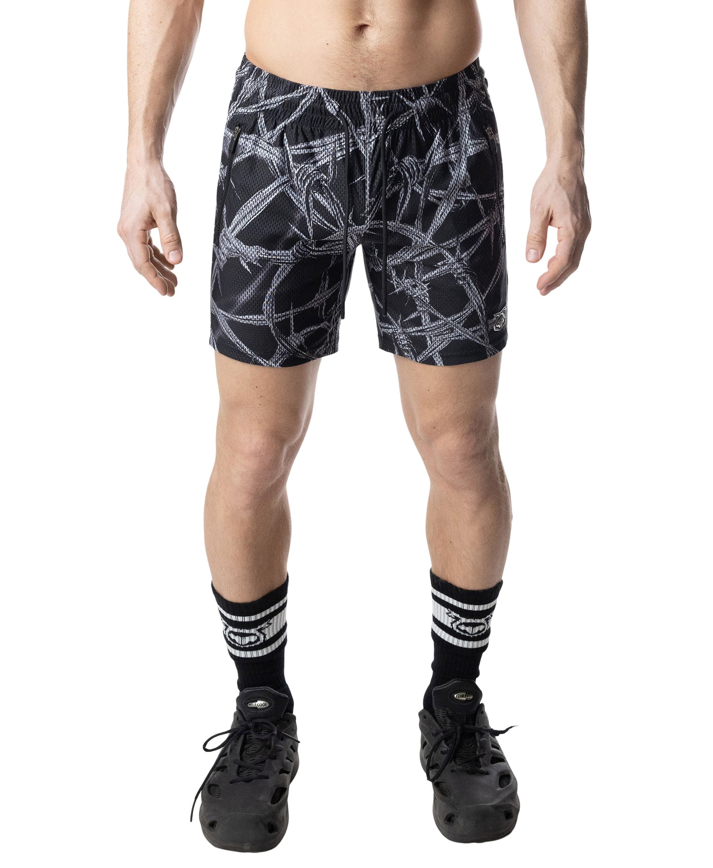 NASTY PIG BARBED WIRE RUGBY SHORTS
