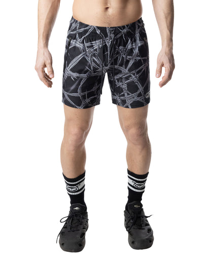 NASTY PIG BARBED WIRE RUGBY SHORTS