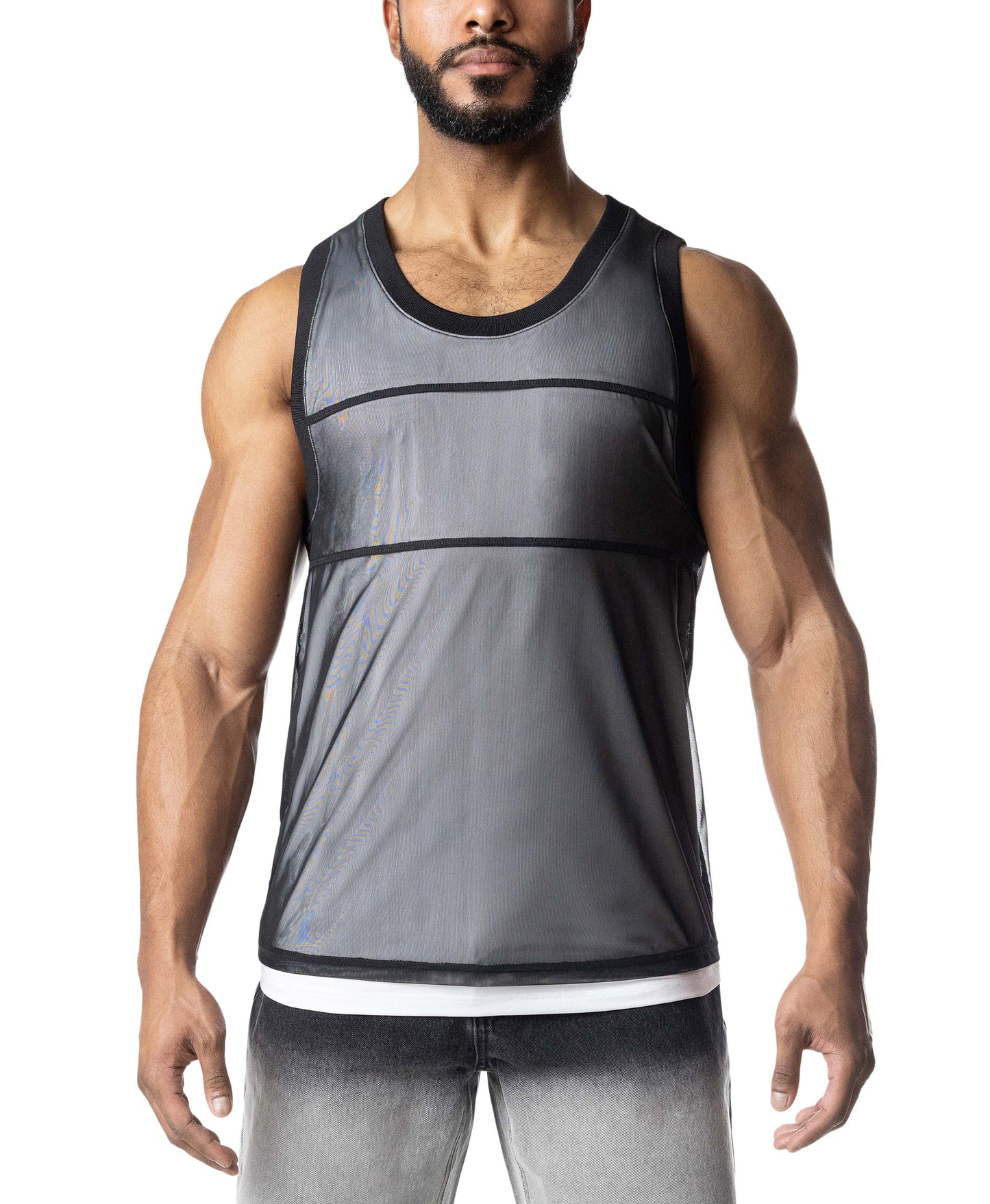 NASTY PIG BLUR TANK TOP