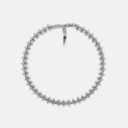 RARE ROMANCE BOX LINK SPIKE CHAIN